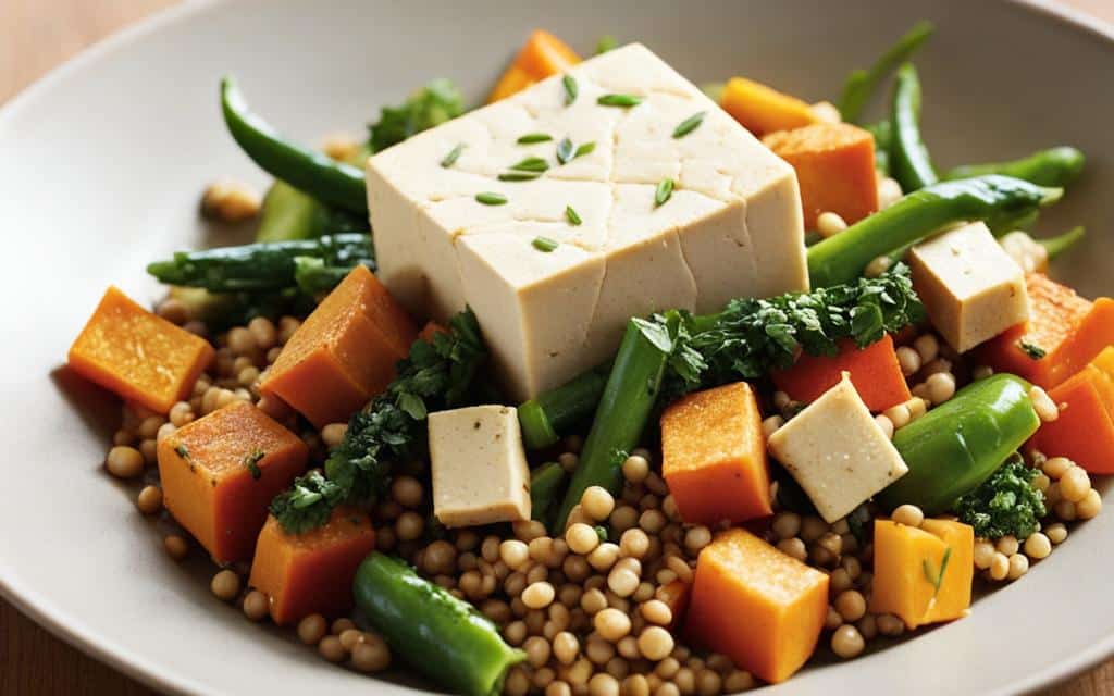 tofu soy-based protein