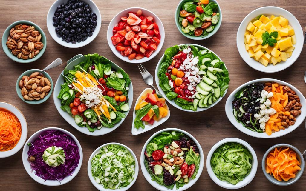 Healthy Salads for Solo Dining